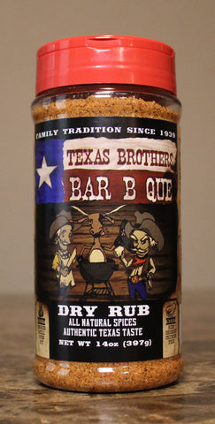 14 oz Barbecue Dry Rub Spice Bottle